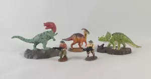 Lote de figuras en miniatura de metal fundido a presión de Jurassic Park - Imagen 1 de 10