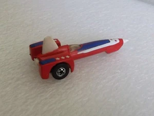 DE COLECCIÓN 1979 HOT WHEELS ROJO JET ROCKET CAR ESTRELLAS RAYAS BLACKWALL EXCELENTE - Imagen 1 de 4
