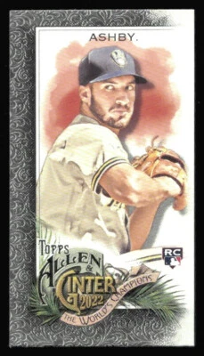 2022 Topps Allen & Ginter Mini #174 Aaron Ashby Black Border - Image 1 of 2