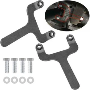 For Jeep Cherokee XJ 2/4WD 1984-2001 Rear Bar Pin Flag Nut Upper Shock Mount Kit - Picture 1 of 17
