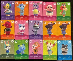 Nintendo Switch Animal Crossing New Horizons All Series Amiibo Collector Cards - Picture 1 of 4
