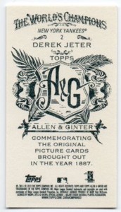 2013 Topps Allen and Ginter Mini A and G Back Pick Any Complete Your Set 1:5