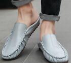 Men’s Loafers Mules Slip On Gommino Slippers Casual Shoes Outdoor Summer Chic