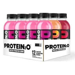 Protein2o 15g Whey Protein Isolate Water, Flavor Variety Pack, 16.9 oz 12 Pack - Picture 1 of 22