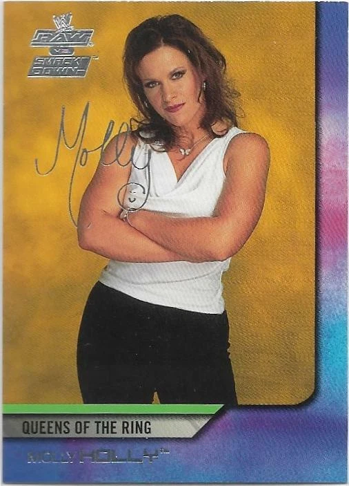 Molly Holly 2002 Fleer WWE Raw vs Smackdown Queens of the Ring #75 - Image 1 of 1
