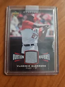 2006 Upper Deck Ovation Apperal Vladimir Guerrero Game Used Jersey Relic Angels - Picture 1 of 2