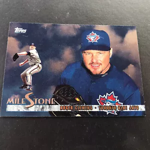 1998 Topps Milestone # MS-2 Roger Clemens - Toronto Blue Jays - Bild 1 von 2