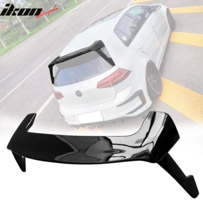 For 15-20 Volkswagen Golf 7 MK7 Rear Roof Spoiler GTI Style ABS Wing Gloss Black - Image 1 of 4