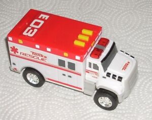 Tonka Lights and Sounds Toughest Minis - Ambulance Rescue Squad Paramedic Truck