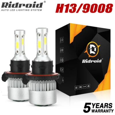 H13 LED Headlight Bulbs For Ford F150 2004-2014 F-250 F-350 Super Duty 2005-2020 - Image 1 of 4