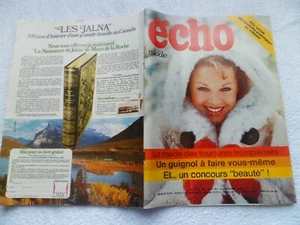 ECHO DE LA MODE Nr. 45 07.11.1975 Nähen Strick P.Richard Adjani Dalida  - Bild 1 von 10