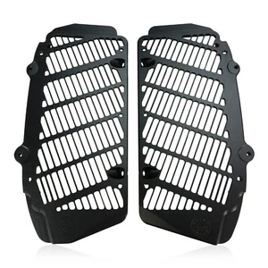 BULLET PROOF DESIGNS KTM/HUSQVARNA/GASGAS RADIATOR GUARDS 17-23 BLACK - Picture 1 of 1