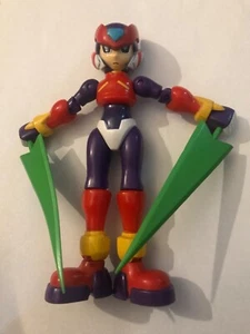 2005 Jazwares Capcom Mega Man - Purple Zero Version 2 - 6" Action Figure RARE - Picture 1 of 8
