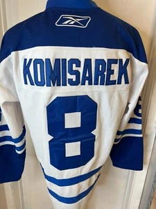 NHL Reebok/CCM Toronto Maple Leafs Mike Komisarek #8 Ass.Capt. Jersey Mens 52 - Picture 1 of 3