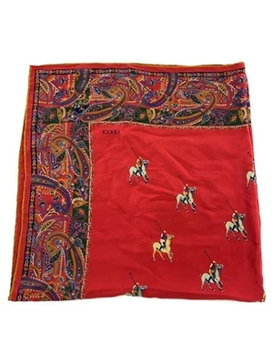 Estola grande de cachemira de seda para mujer GUCCI en rojo Foto 1 de 4