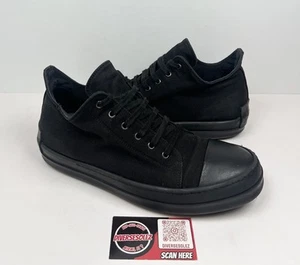 Size 44EU/11US - Rick Owens x Drkshdw Black Canvas Sneakers🖤 - Picture 1 of 10