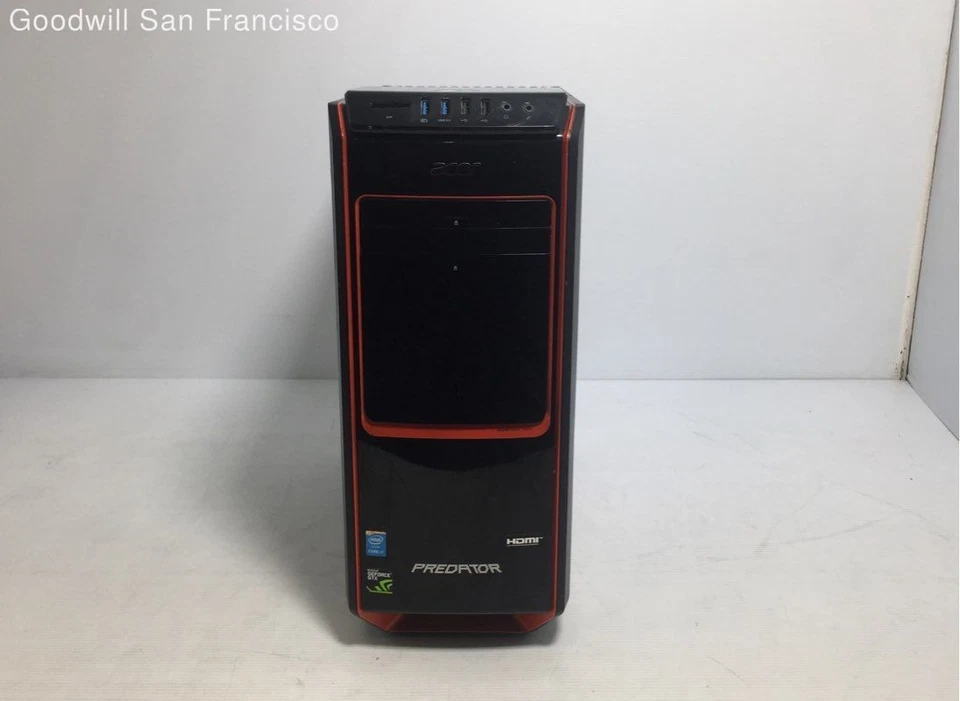 Acer Predator G3 AG3-605-UR11 Desktop No HDD Parts & or Repair - Image 1 of 4