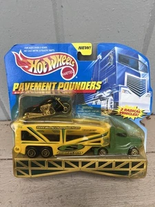 Hot Wheels Pavimentazione Pounders Esclusiva Super Cycle 1999 Team 2 Bici Moto - Foto 1 di 12