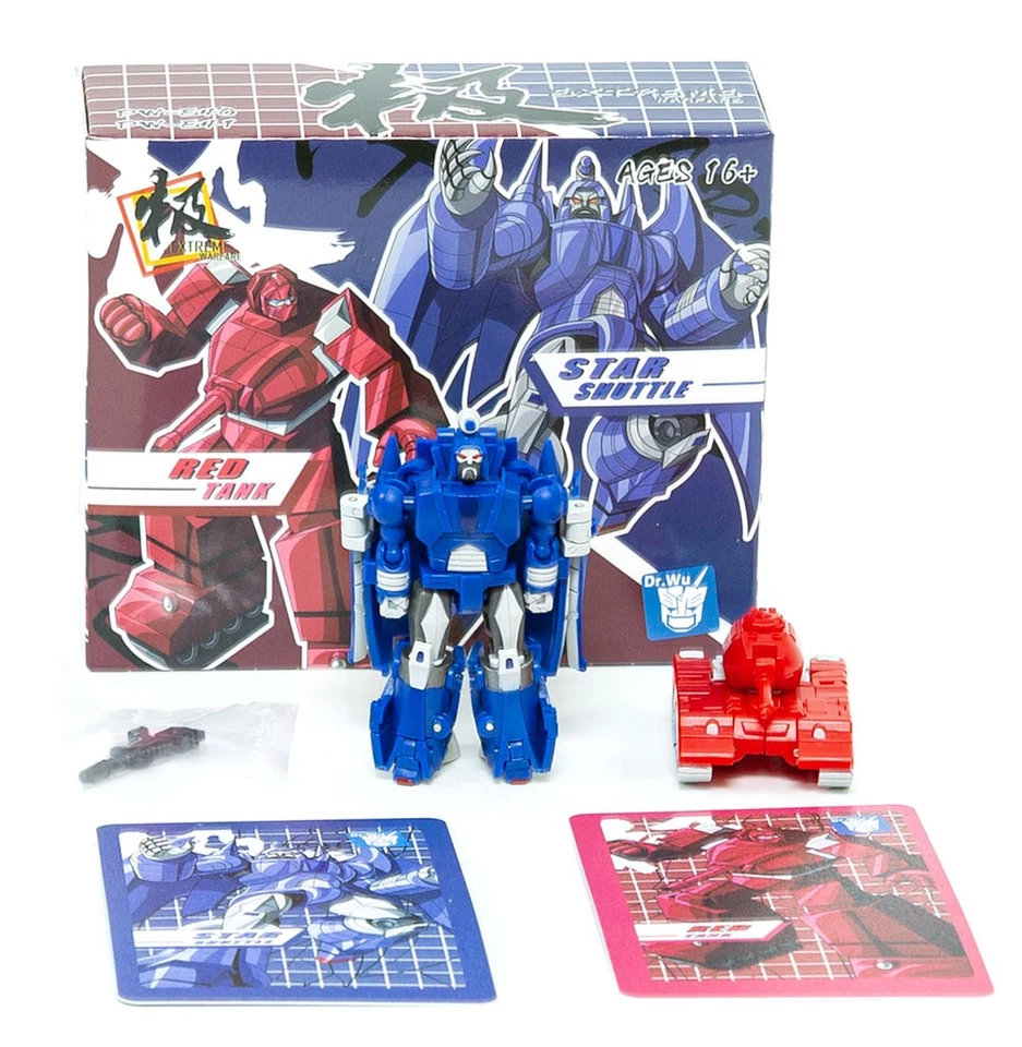 Dr Wu DW-E41 Scourge DW-E40 Warpath Action Figure toy in stock - Image 1 of 4