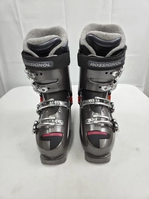 ROSSIGNOL Elite EXP3 Thermo Fit Women's Gray Downhill Ski Boots Sz 25.5 (8-9)  - Image 1 of 4