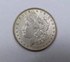 USA großer 90% Silber Morgan Dollar 1903 Eagle sehr selten besseres Datum - Bild 1 von 2