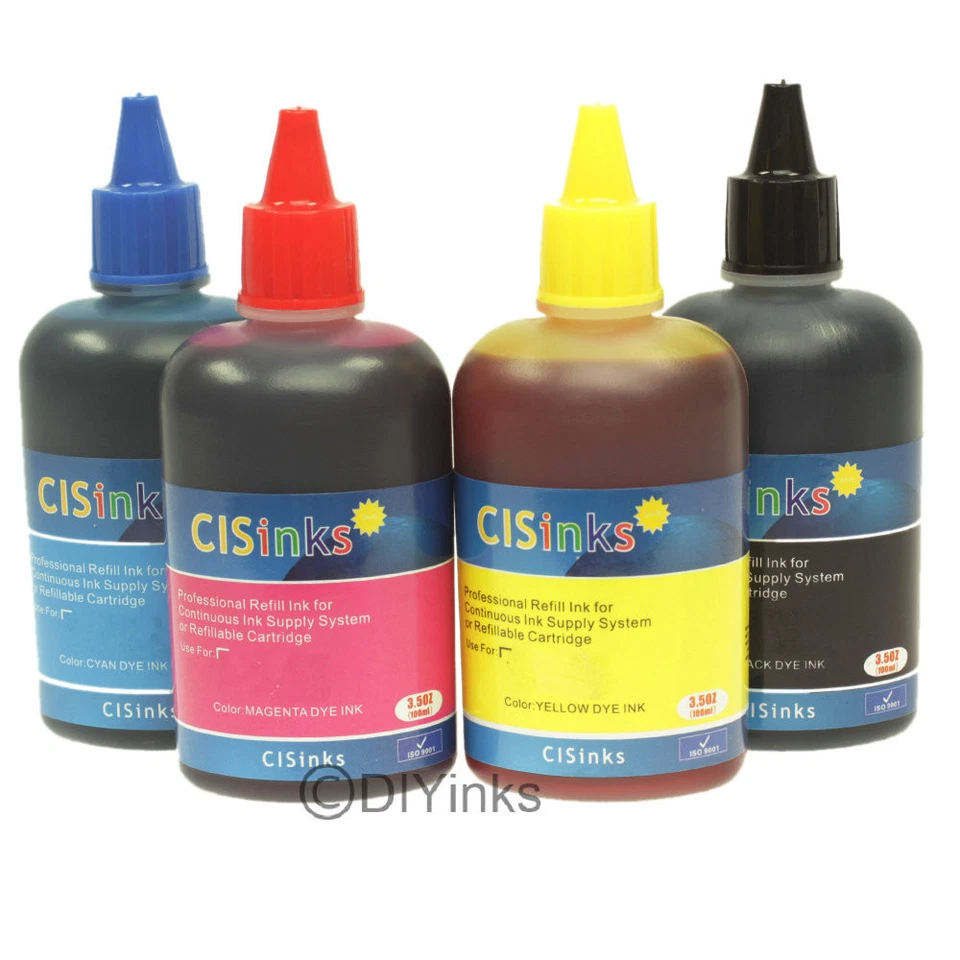 Refill INK Compatible With Brother LC401 MFC-J1010DW, MFC-J1012DW, MFC-J1170DW - Image 1 of 1