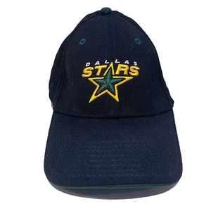 Dallas Stars New Era Fitted Hat NHL Hockey Cap Medium Large Black 97% Wool - Picture 1 of 11