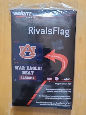 Auburn War Eagles Beat Alabama Crimson Tide 3' x 5' bandera rival bandera universidad Foto 1 de 2