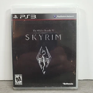 Skyrim The Elder Scrolls V PS3 Videojuego Completo Probado Funciona Con Mapa 2011 - Imagen 1 de 4