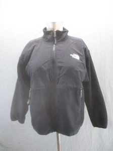 The North Face Size L  Kids BLK Full Zip Stand Collar Pocket Denali Jacket 226 - Picture 1 of 9