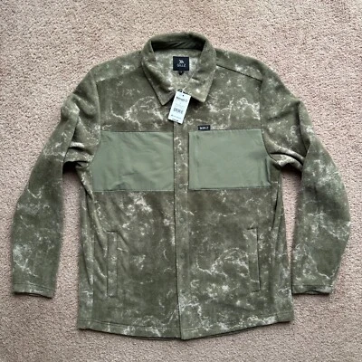 Camisa Gillz Para Hombres Grande Nueva Con Etiquetas Polar Media Luna Playa Snapfront Chaqueta Kalamata Foto 1 de 4