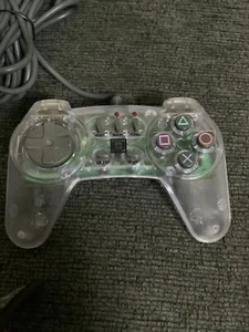 Sony PlayStation 1 PS1 Clear Analog Controller SCPH-1200 getestet + funktioniert - Bild 1 von 3