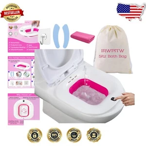 Collapsible Electric Sitz Bath - Ideal for Postpartum Relief and Hygiene Care - Picture 1 of 8