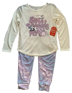 NWT Wonder Nation Size M (7-8) Long Sleeve w/Pants 2-Piece Weekends Pajama Set - Picture 1 of 18