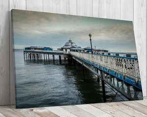 Llandudno, Wales, United Kingdom, mounted canvas ready to hang - Picture 1 of 9