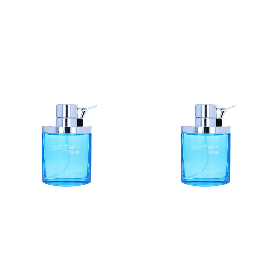 2PK Yacht Man Blue Eau De Toilette For Men Scent 100ml Spray Mens Body Fragrance - image 1 of 4