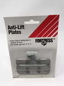 Placas antielevación Belwith International Fortress PL-516 nuevas en tarjeta - Imagen 1 de 7