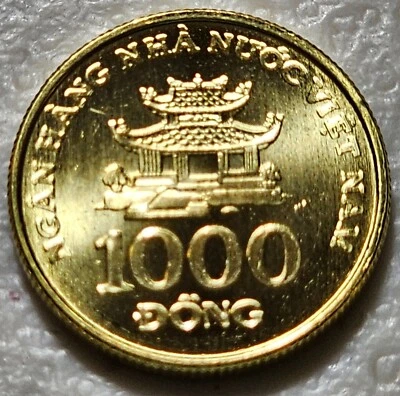 Vietnam 1000 Dong 2003 BU from Original Mint Roll - Image 1 of 2