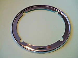 BSA BANTAM D7 D10  C15 B40 HEAD LAMP LIGHT BACKING RING CHROME 40-5058 UK MADE - Picture 1 of 1