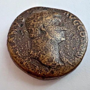 MONEDA ANTIGUA EMPERADOR HADRIANOVS 14º Emperador para gobernar Roma - Imagen 1 de 5