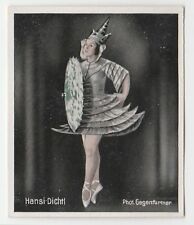1930s German Dance Floors Of The World Tobacco card #045 Hansi Dichti