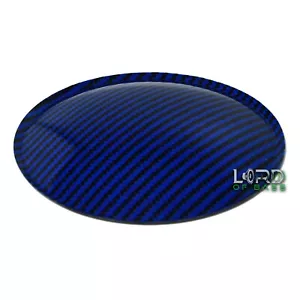 Tapa antipolvo para altavoz de fibra de carbono azul de 5,9" (150 mm) - Imagen 1 de 1