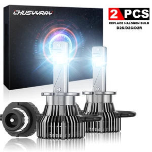 For 2012-2018 Infiniti JX35/QX60 Low/High Beam D2S 6000K White Headlight Bulbs - Picture 1 of 13