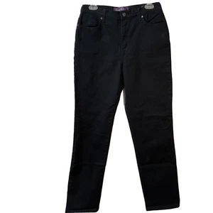Gloria Vanderbilt Black Amanda / Missy Jean Pants Women’s Size 8 - Picture 1 of 9