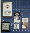 Three Designing Women Initial Monogram T Self-Inking Stamper Rubber Stamp