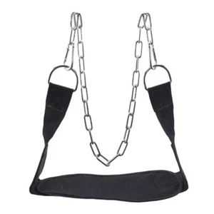 Dip Belt for Weightlifting Weighted Pull Up & Squat Belt with Ergonomic Padding - Picture 1 of 8