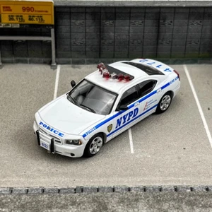 Dodge Charger Rollin escala 1/64 policía de Nueva York 2008 modelo de coche fundido a presión juguete regalo nuevo en caja - Imagen 1 de 6