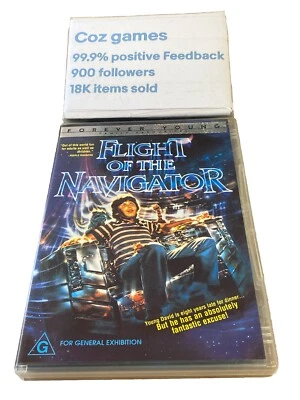 Flight of the Navigator (DVD, 1986) Region 4 Cult 80’s Sci-fi Joey Cramer - image 1 of 4