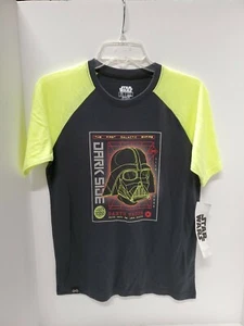 Camiseta Star Wars Niños Darth Vader Brilla en la Oscuridad Talla XL (14-16) NUEVA CON ETIQUETAS - Imagen 1 de 8