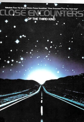1977 CLOSE ENCOUNTERS OF THE THIRD KIND songbook sheet music book W/ PHOTOS - Image 1 of 4